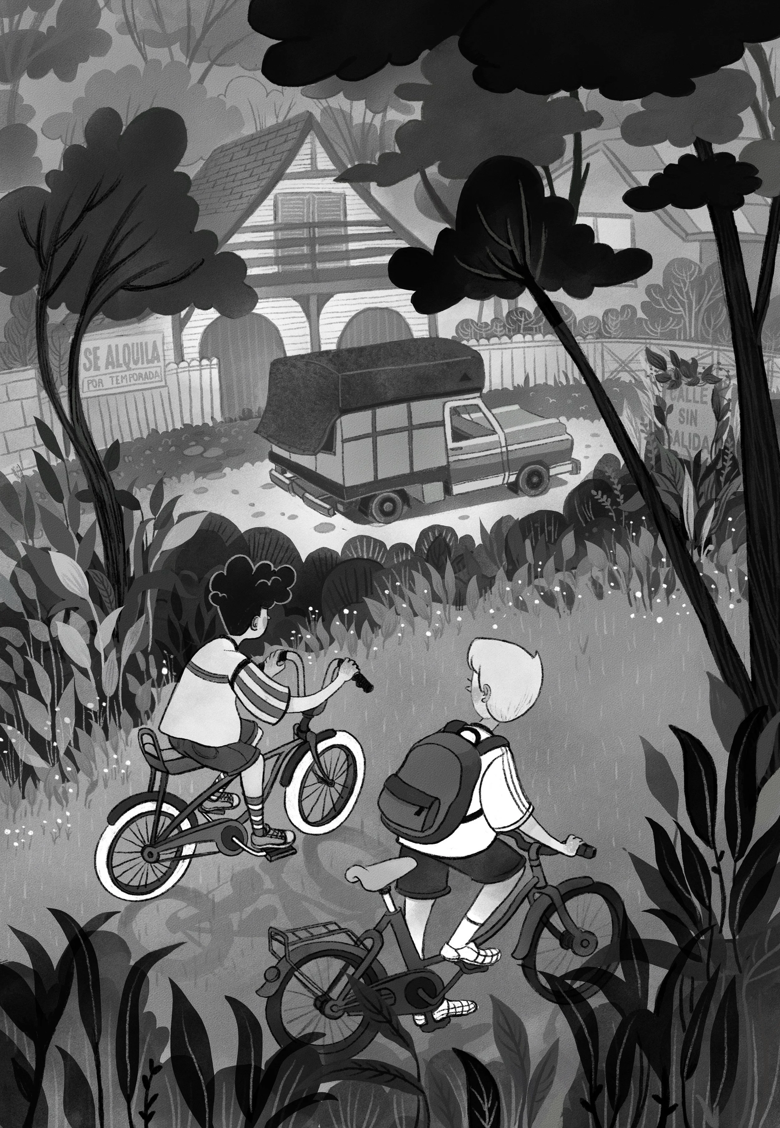 Kids, adventure, detectives, bikes, Lali Ruggeri    
