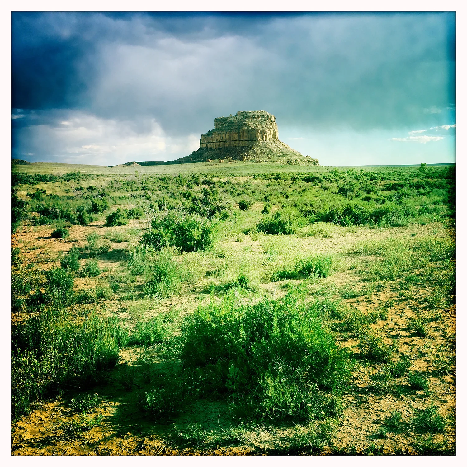 Chaco Canyon - Fajada Butte iPhone 2015.06.01.05