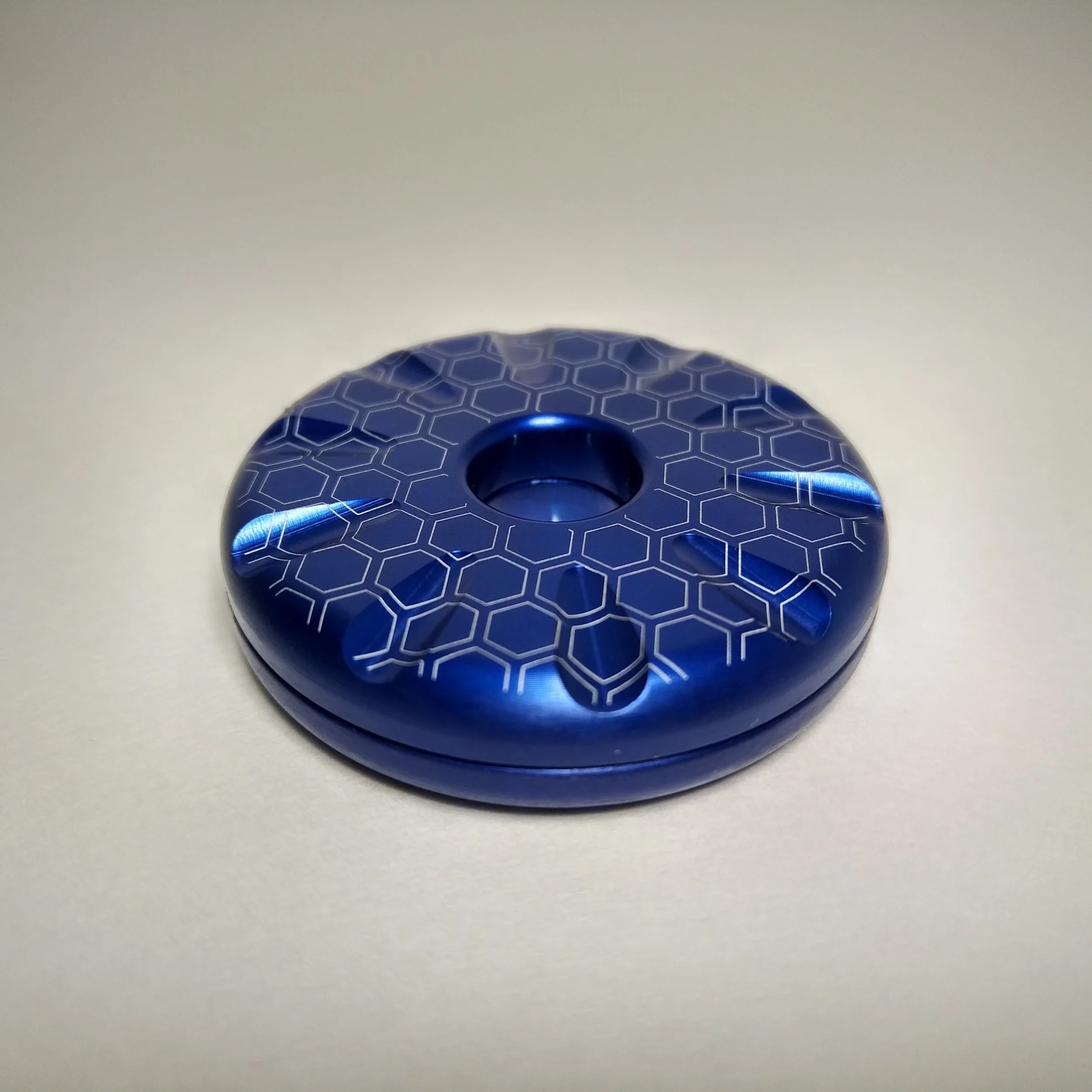 Haptic Coin V2 - BLUE aluminum 