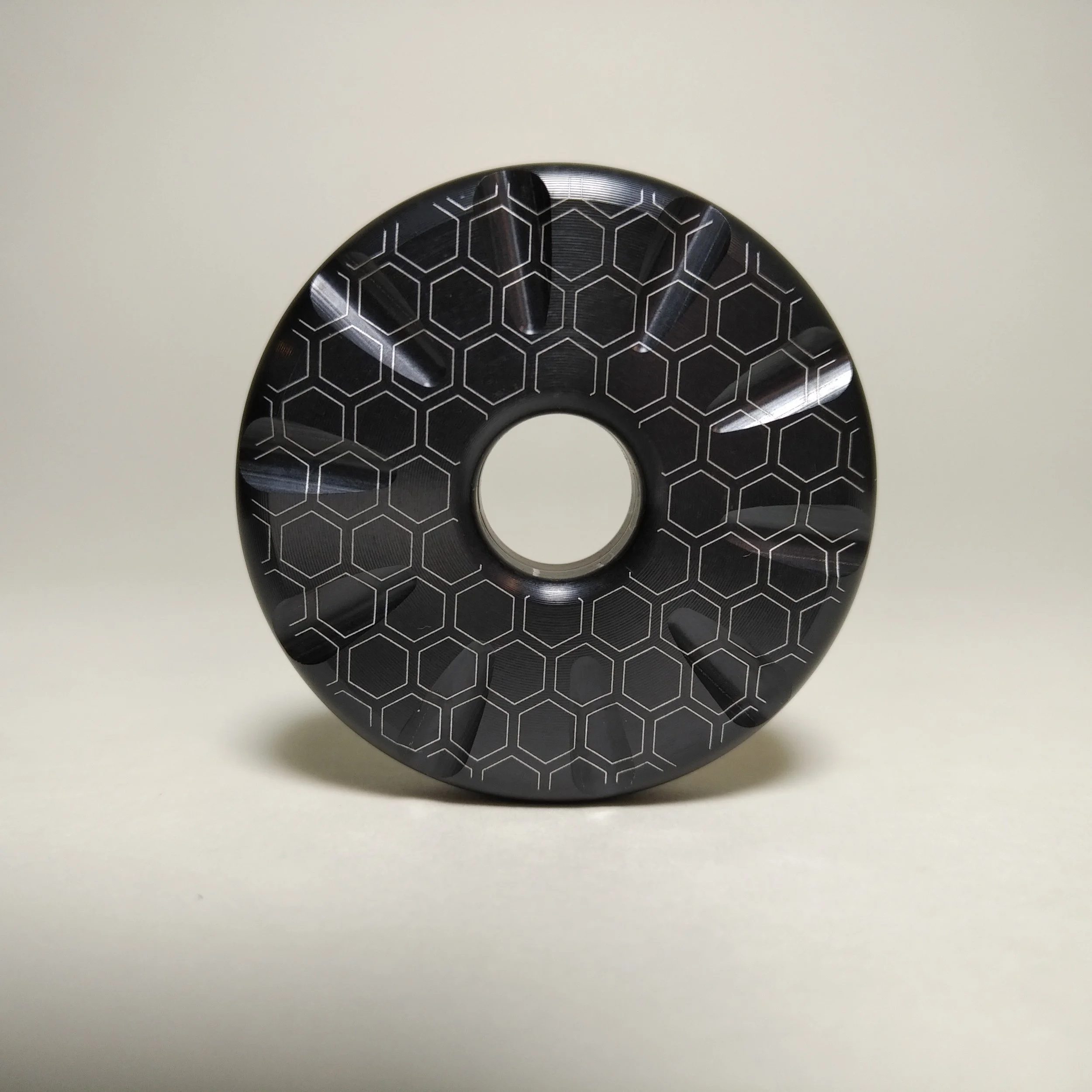 Haptic Coin - GUN METAL GRAY aluminum 