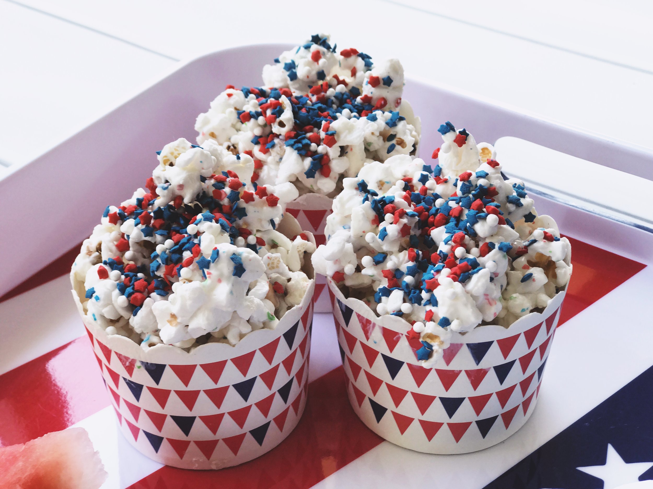Celebration Popcorn is a fun dessert that is a quick as it is yummy!