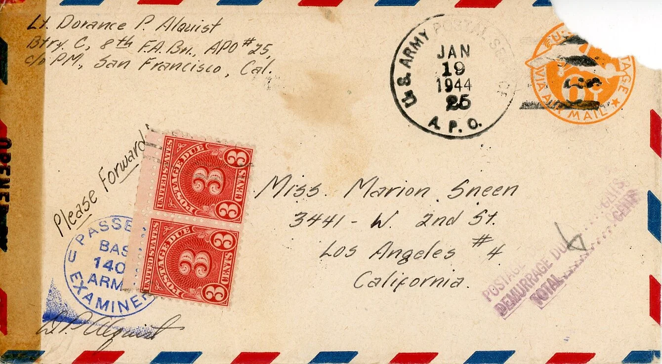 January 6, 1944 (to Marion Sneen)