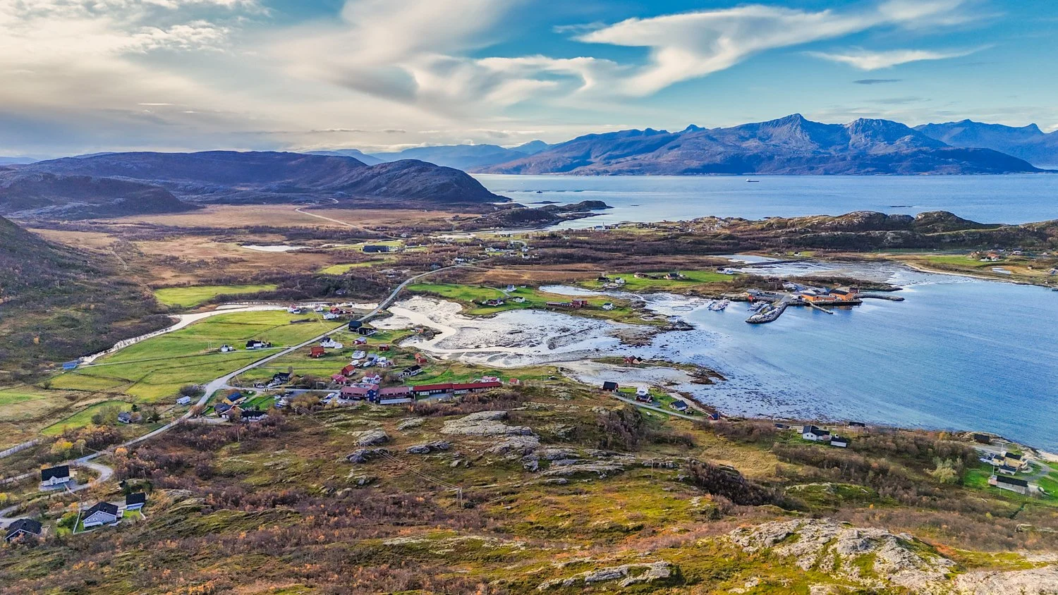 High-Resolution Drone Photography of Natural Scenery