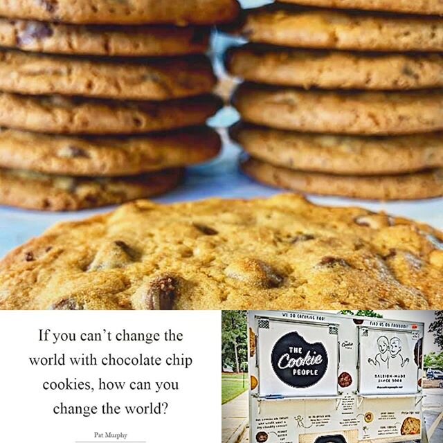 We wonder the same🤷🏻&zwj;♀️🍪 #statefarmersmarketraleighnc #cookiejoy #cookiewhisperer #loveisalwaysthesecretingredient #ncsu #raleighnc #gottobenc #missionvalleyshoppingcenter #raleighdesserts #desserttruck