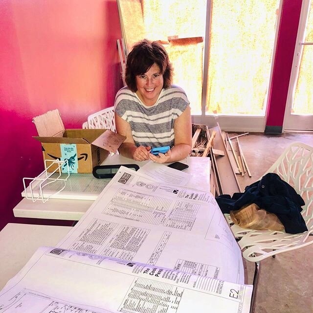 Plans and demo and paint color... oh my!
@thecookiepeople 
#missionvalleyshoppingcenter #brickandmortar #alwaysonthephone #smallbusinessowners #itsgoingtobegreat #raleigh #ncsu #dortheadixpark #centennialcampus #homemade #cookies #2020herewecome