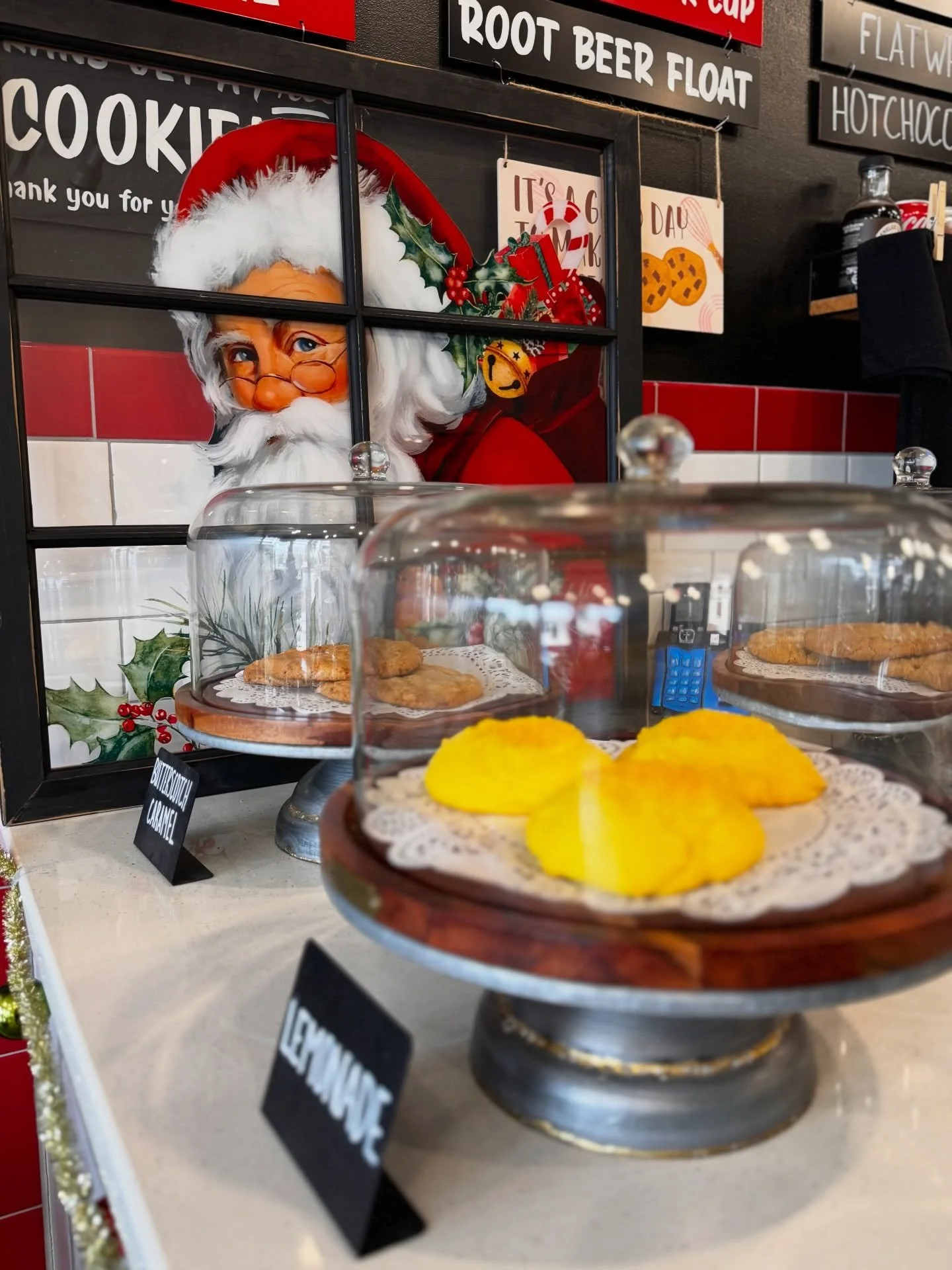 All the delicious mix and match flavors are coming out of the ovens  @thecookiepeople shop in Mission Valley shopping center and off to our  @raleighfarmersmarket location.  They are perfect boxed up for holiday parties, gifts, Santa, or YOU! 

Order