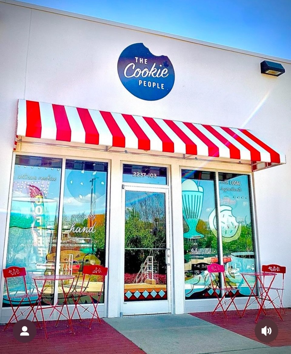 The Cookie People shop IS open TODAY-Saturday 11-4 at Mission Valley shopping center with plenty of easy parking/wifi/coffee&amp;ESPRESSO drinks and of course fresh baked COOKIES coming out of the oven!

We will be @raleighfarmersmarket Friday-Sunday