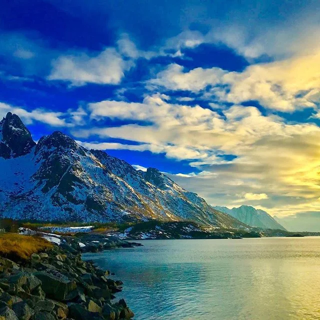 Hello from the Artic Circle. Just arrived in Lofoten Norway. Such a spectacular place!. @friendskiodyssey #peakexperience