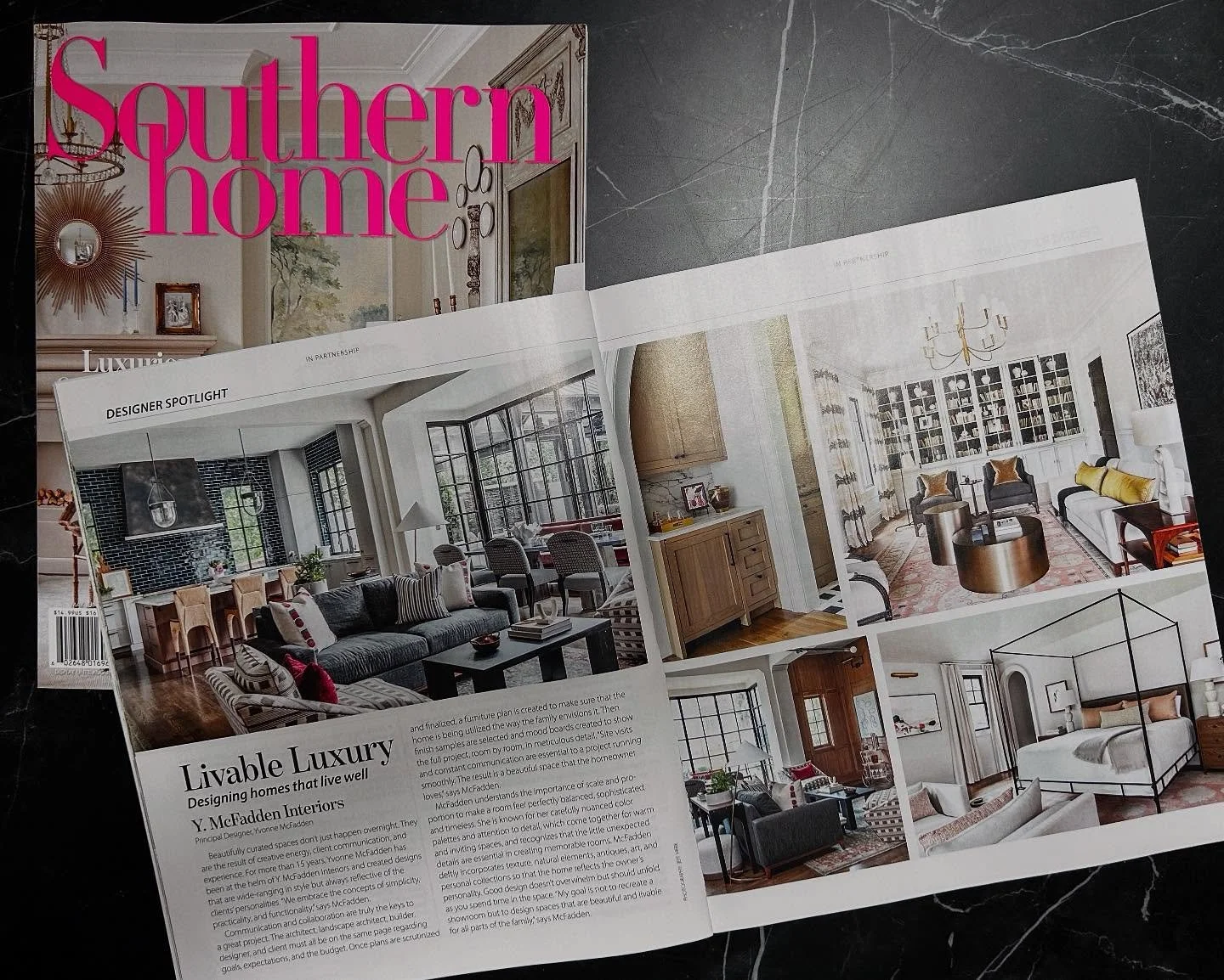 We are thrilled to be featured in @southernhomemag So excited to share our work with you all! Check out the May | June issue!