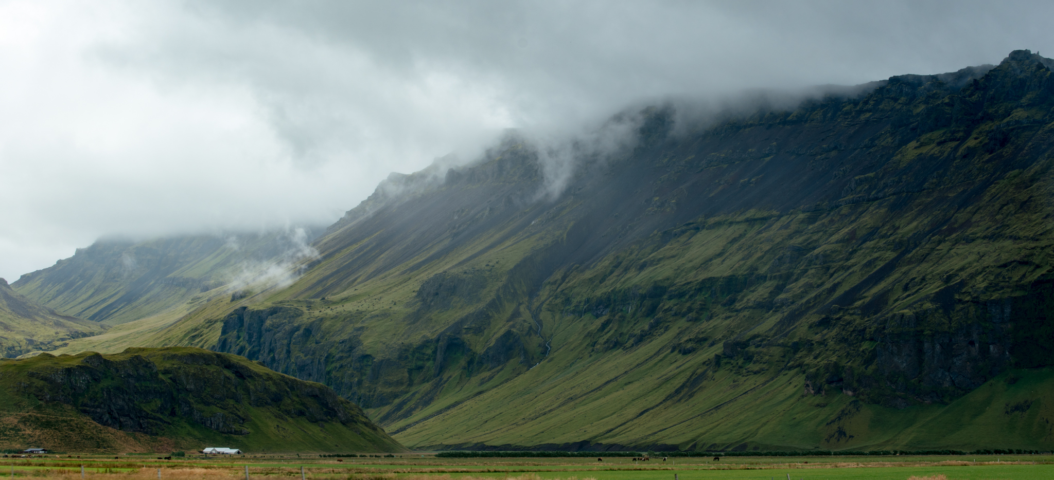 Valley in Southern Iceland