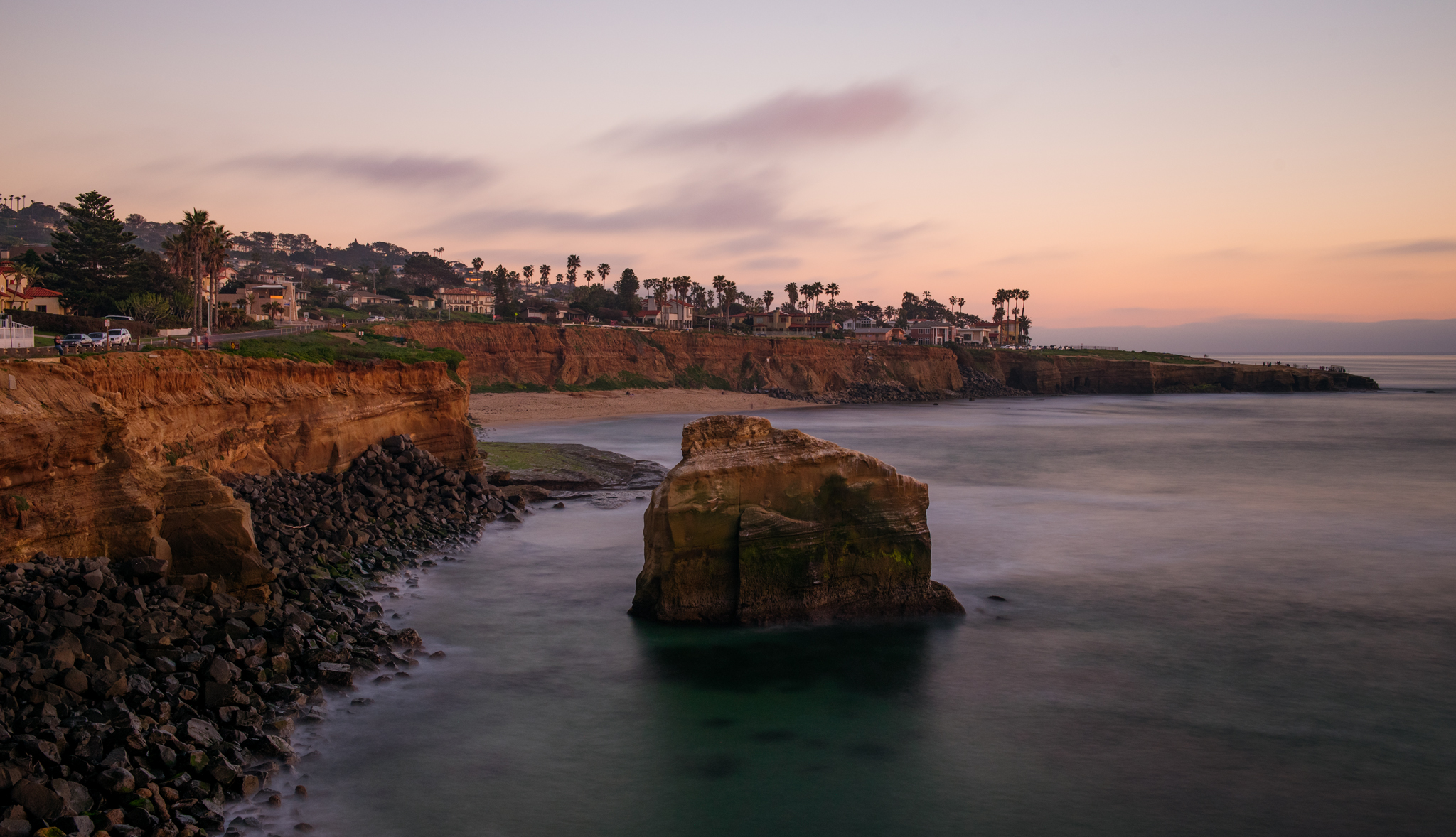 Rock at Sunset Cliffs, San Diego