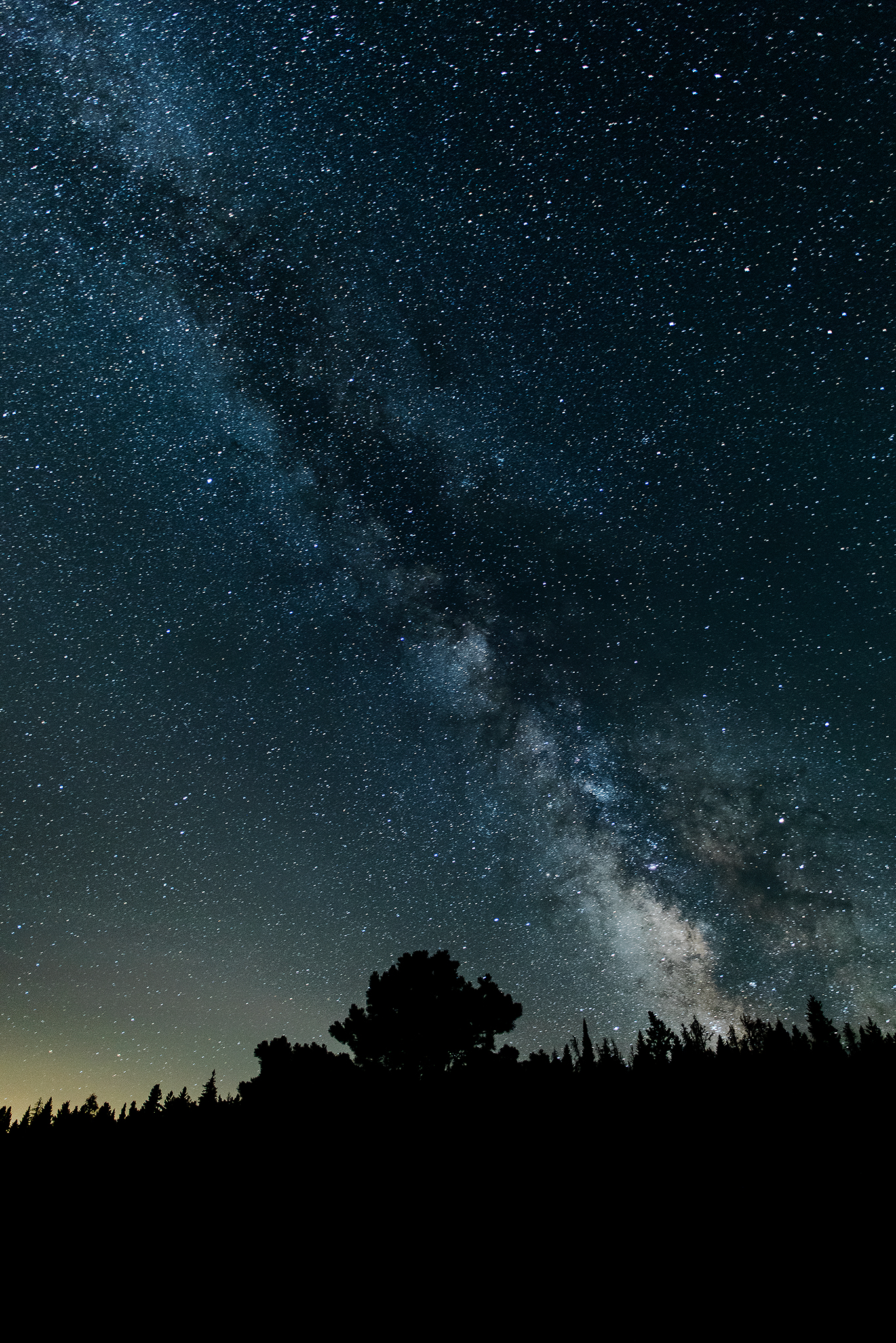 Milky Way over Horseshoe Park, Rocky Mountain Nat'l Park