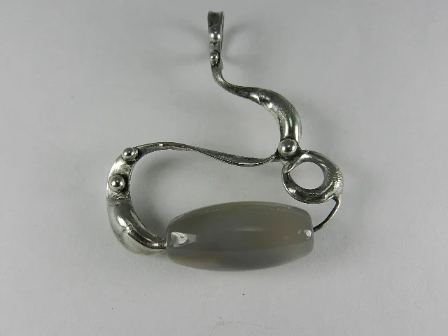 Tiffany style soft soldering - agate bead