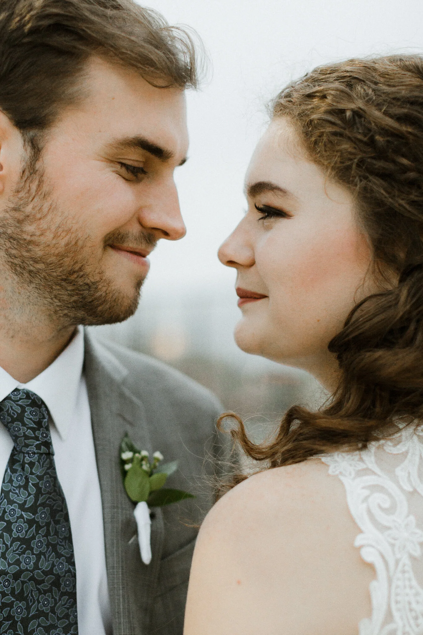 Timeless Portrait of Married Couple