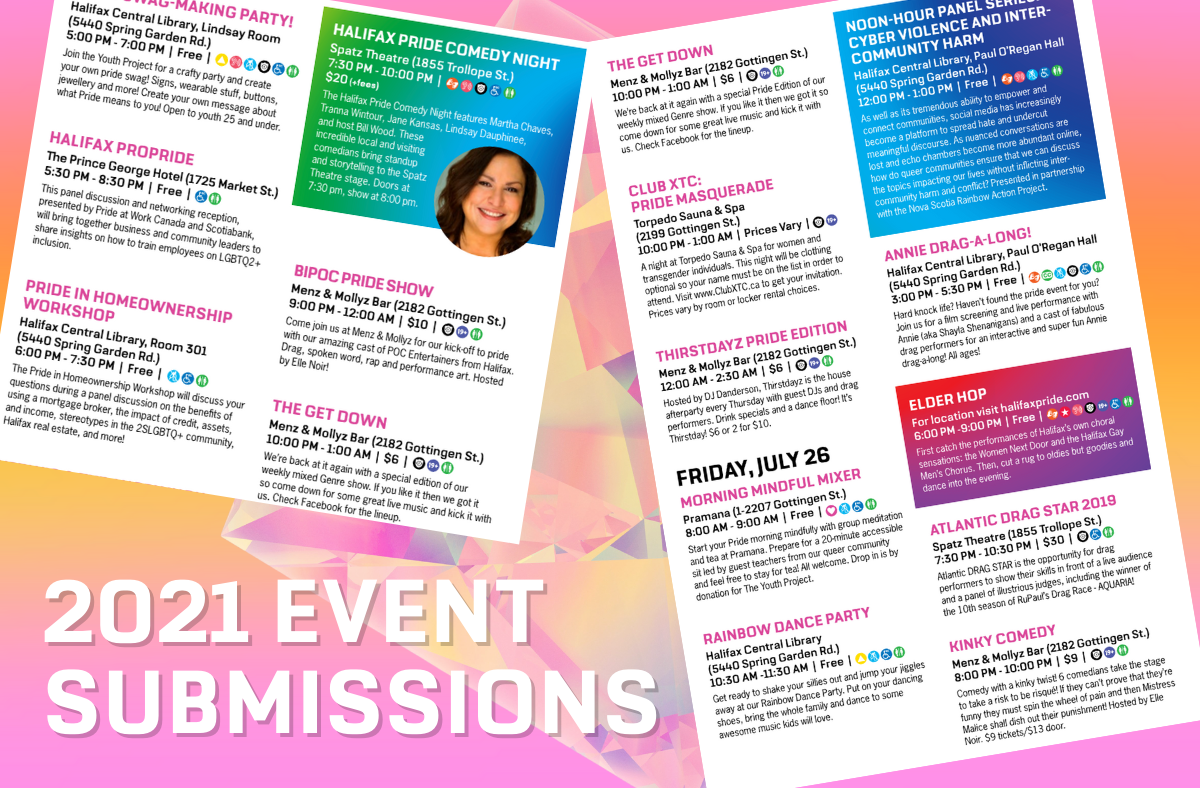 Community Event Submissions Are Open