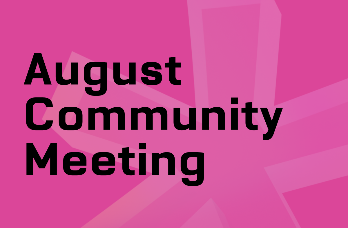 August Community Meeting — Halifax Pride