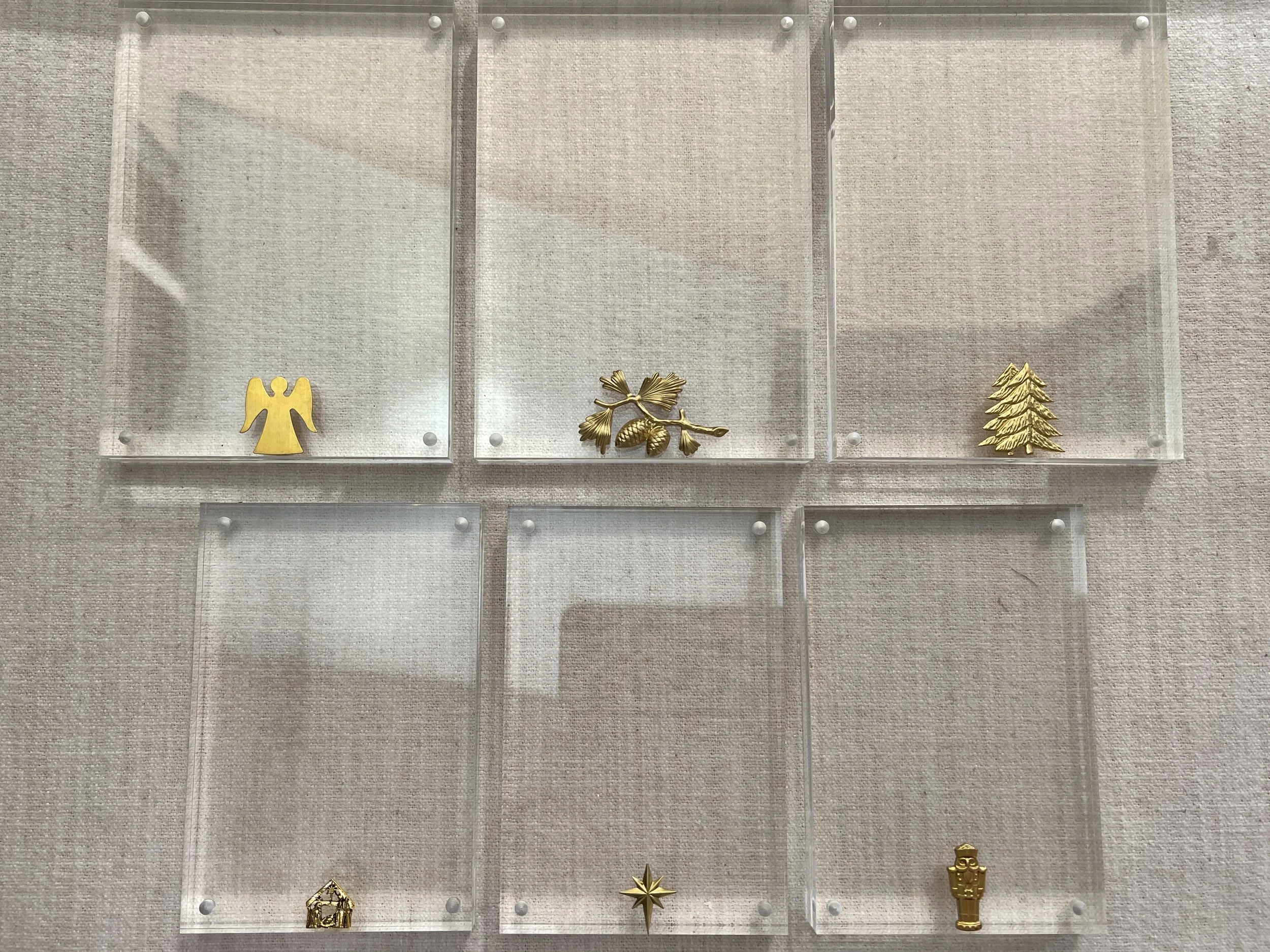 Christmas acrylic frames