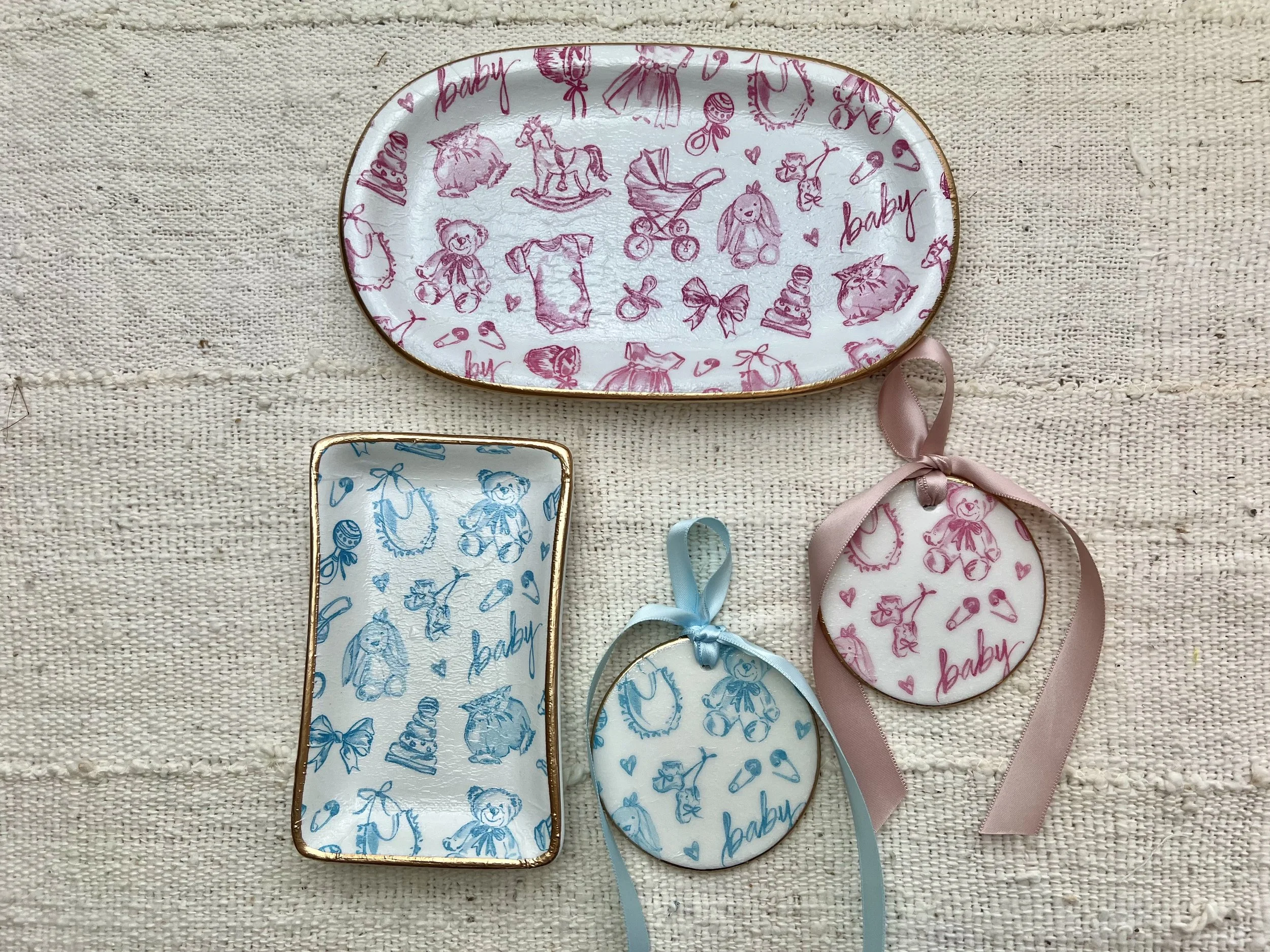 Baby Gifts- Ornaments & Trays