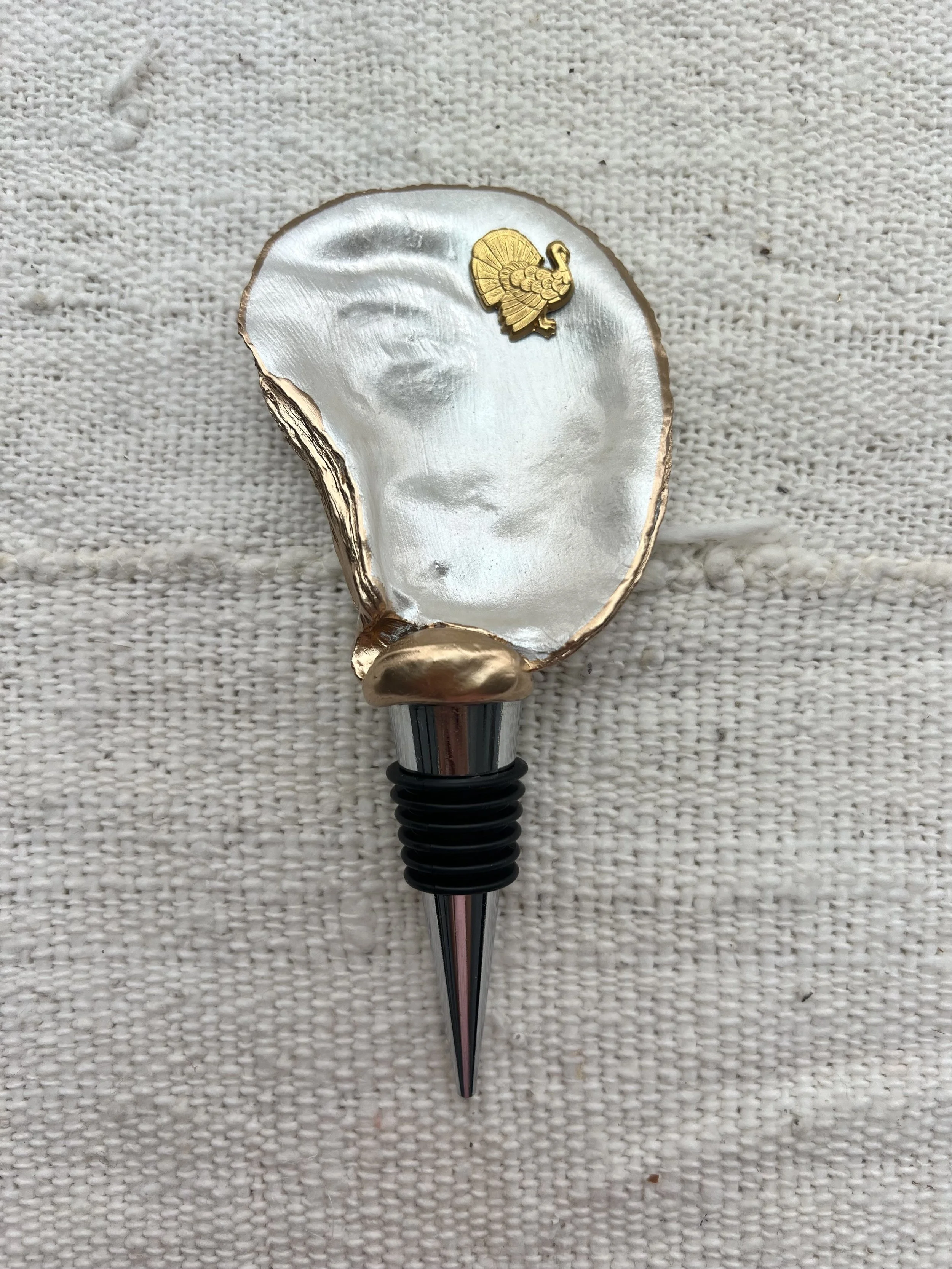 Thanksgiving Turkey Pearl Wine Stopper