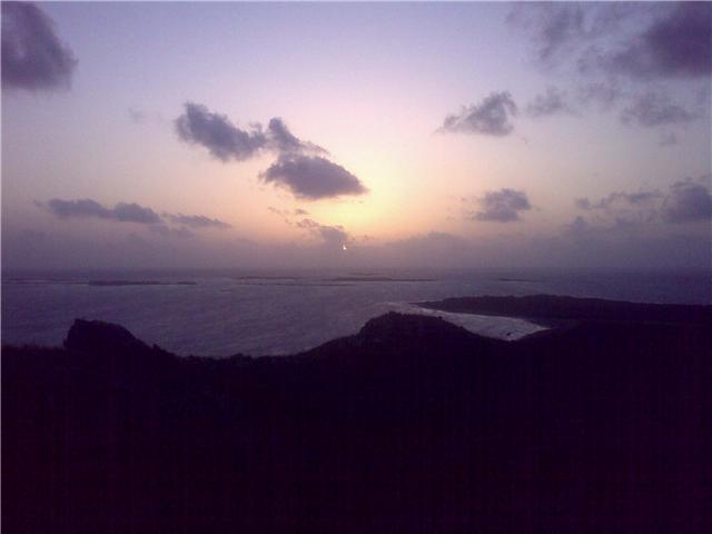 Nascer do Sol visto do Farol / Crédito: Ana Carolina
