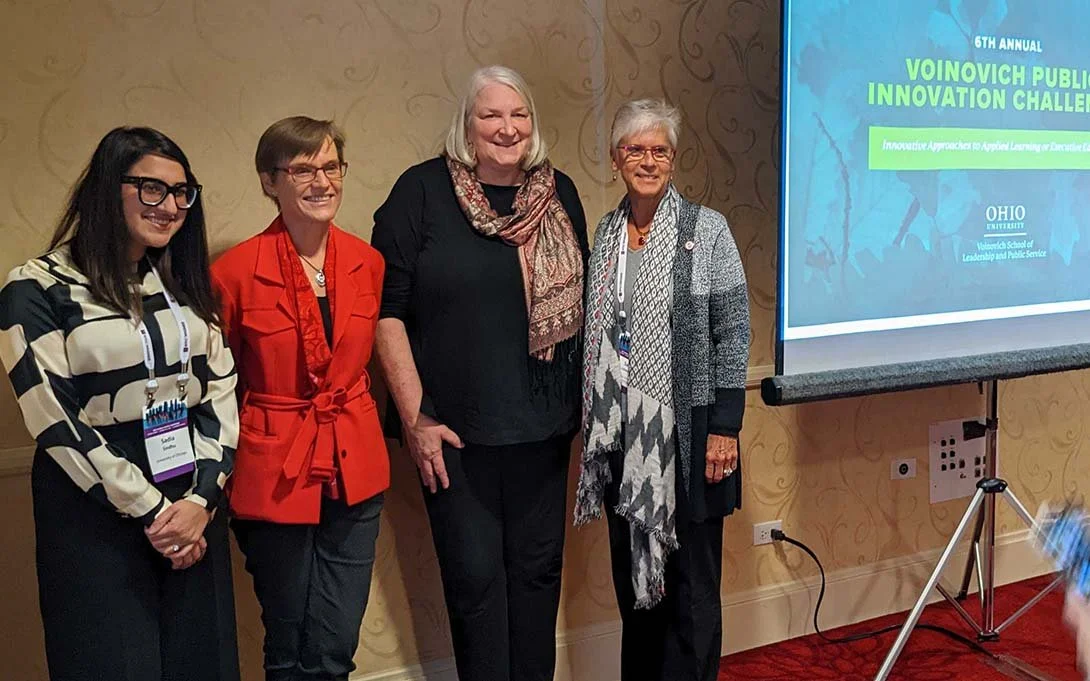 Ford School summer leadership coaching program awarded third prize in Voinovich Public Innovation Challenge