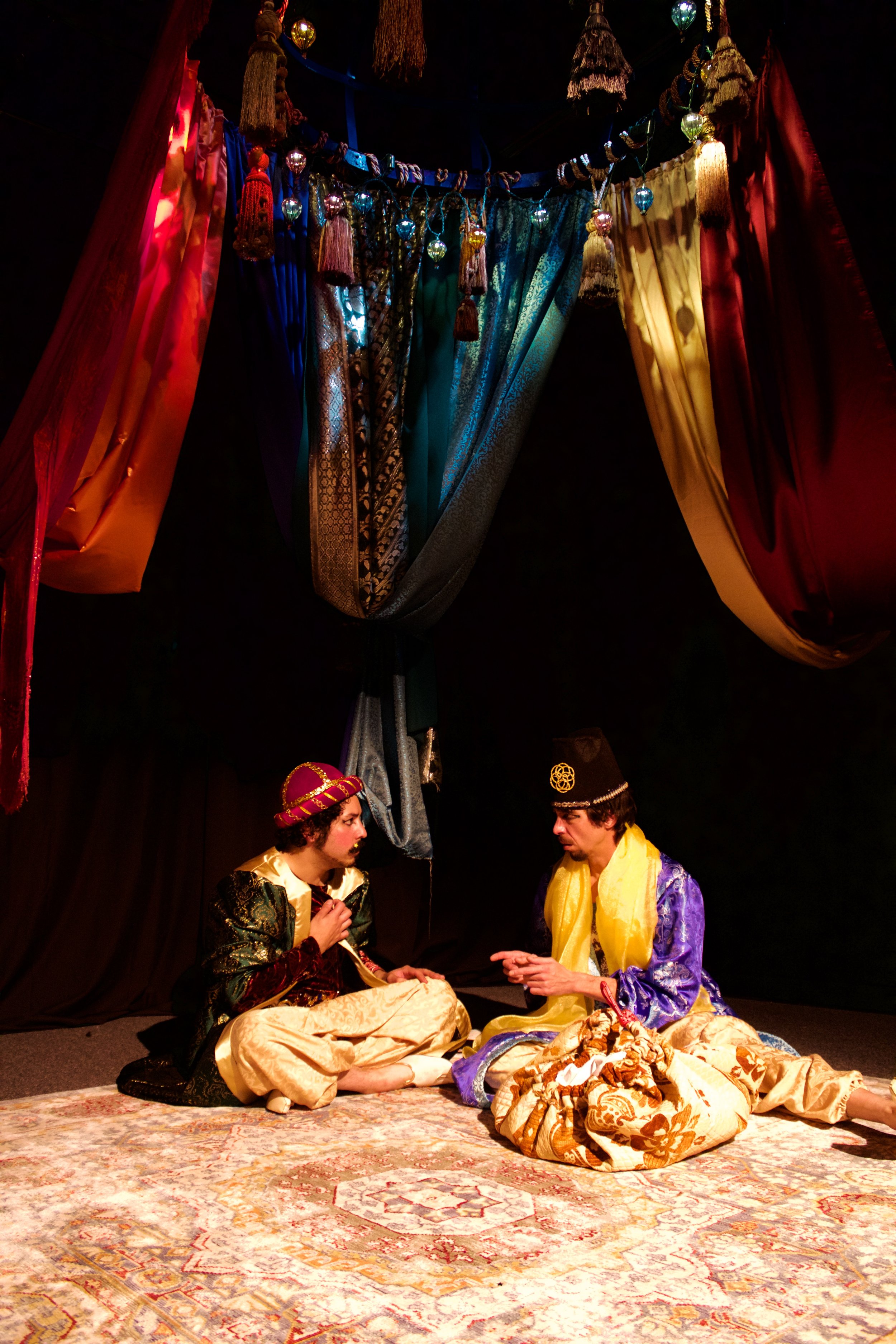 Eric James and Zach Brown in The Silent Princess