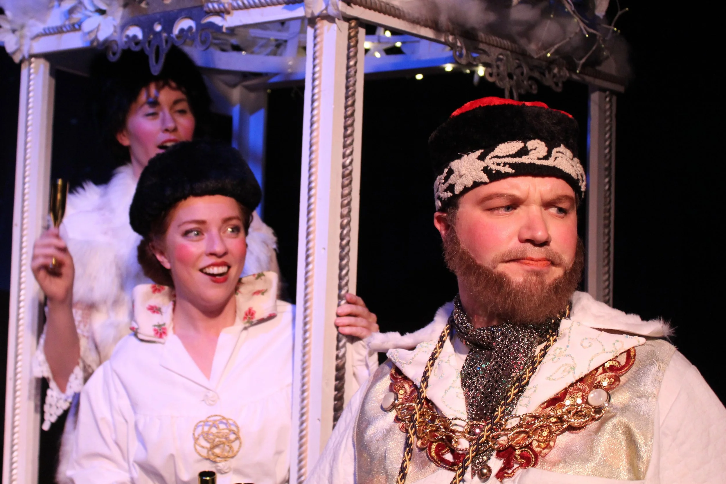 Kaitlyn Althoff, Karin Carr, and Matthew Davis in Sadko's Song