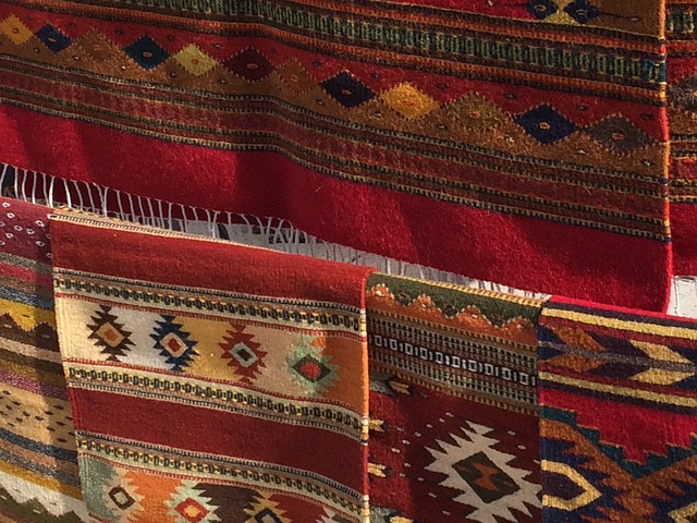Woven Iroquois cloth