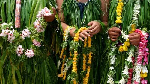 Traditional leis