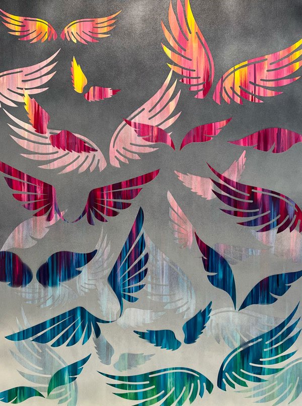 WINGS 30" X 40"