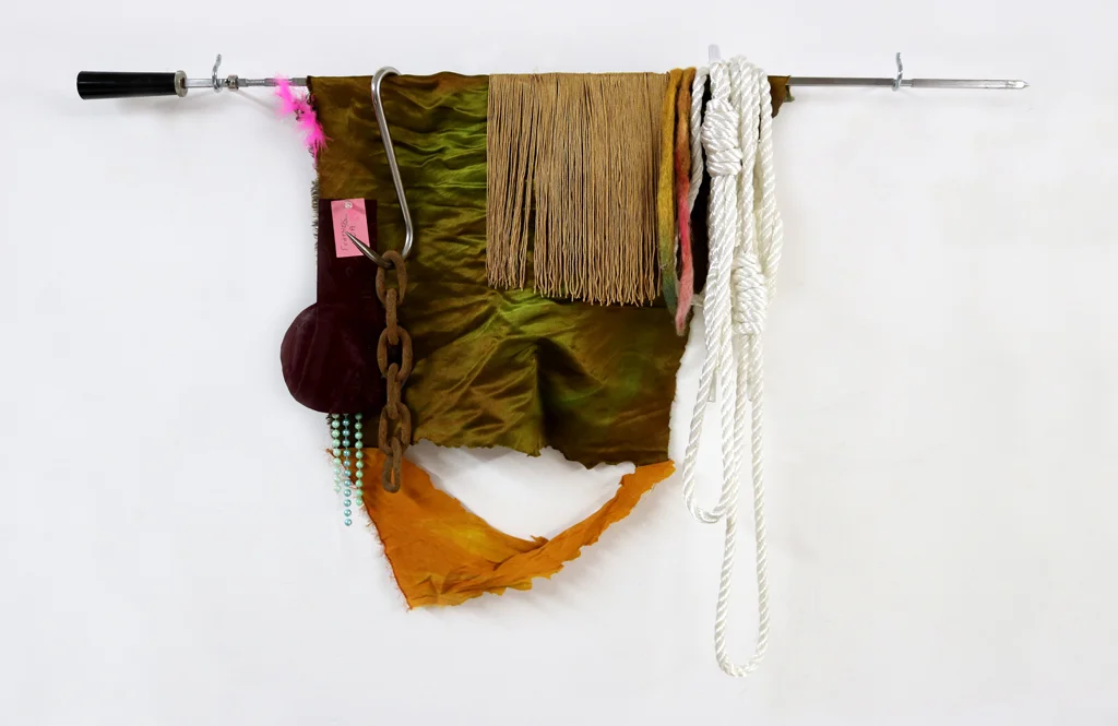 05_Oddments Series Silk and Steel_2016_mixed materials_91 x 56 x 9_$695.jpg