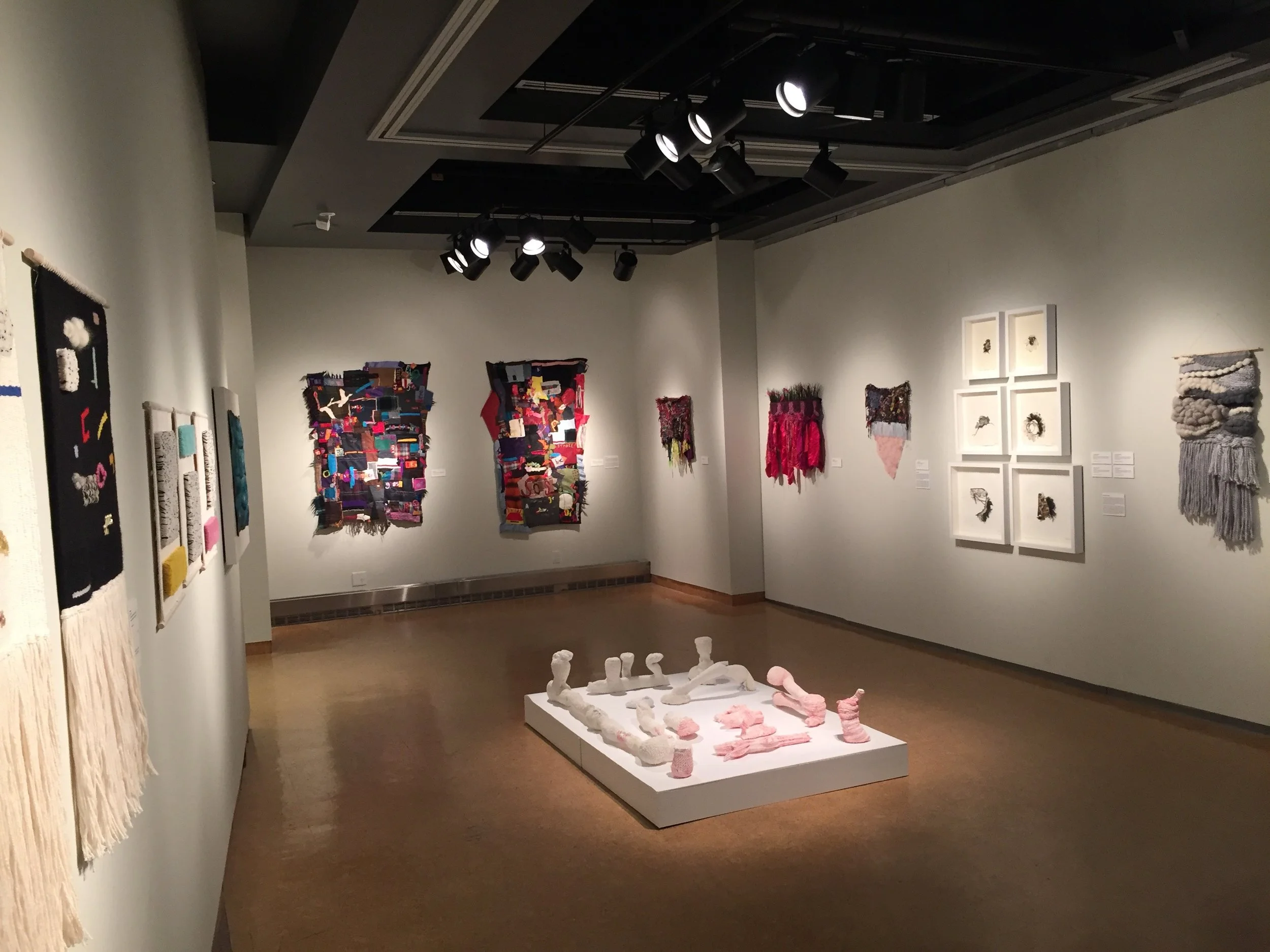 Oddments was part of (inter)woven at Ottawa Art Gallery Annex, ART Rental and Sales, 110 Laurier Avenue West September 17 – December 31, 2016 Opening Reception: September 29, 2016, 5 PM Participating artists: Karina Bergmans, Vanessa Coplan, Natalie Eedson, Sayward Johnson, Bozica Radjenovic, Allyson Rousseau and Jennifer Smith-Windsor Organized by Stephanie Germano, Manager, ART Rental and Sales
