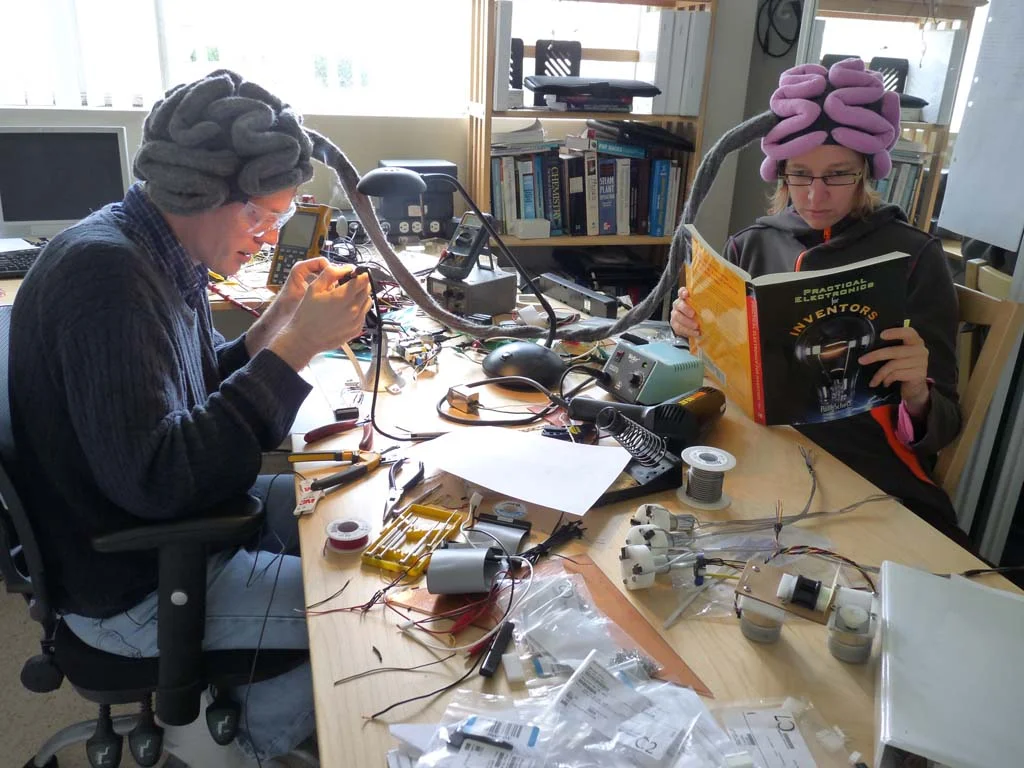 09 KBergmans 2010 Brain Drain with an Engineer.JPG