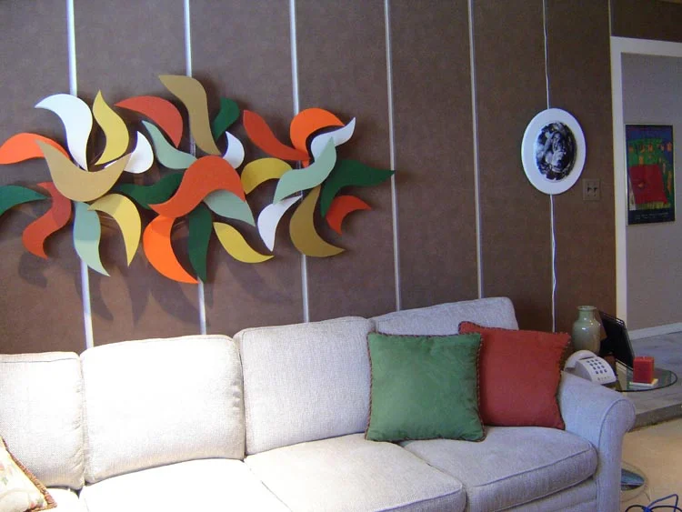  It was a dark, damp day in March 1998 when I first began work on the ColourForm series. This body of work is about the pure joy of colour and using it with reckless abandon. The series began as paintings on canvas, and has evolved over the years int