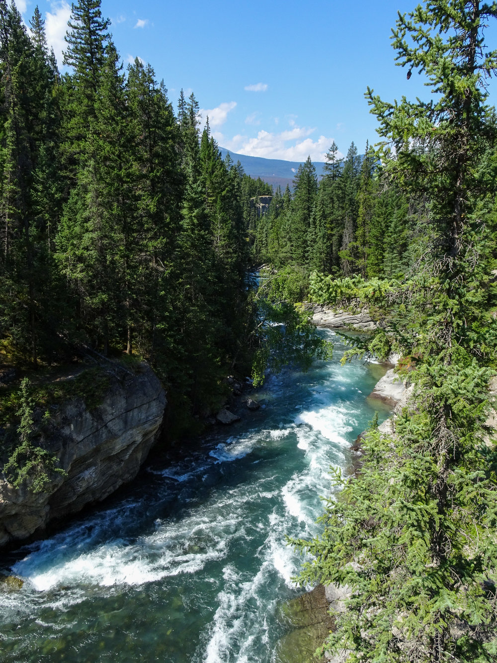 Maligne Canyon Bridge 5