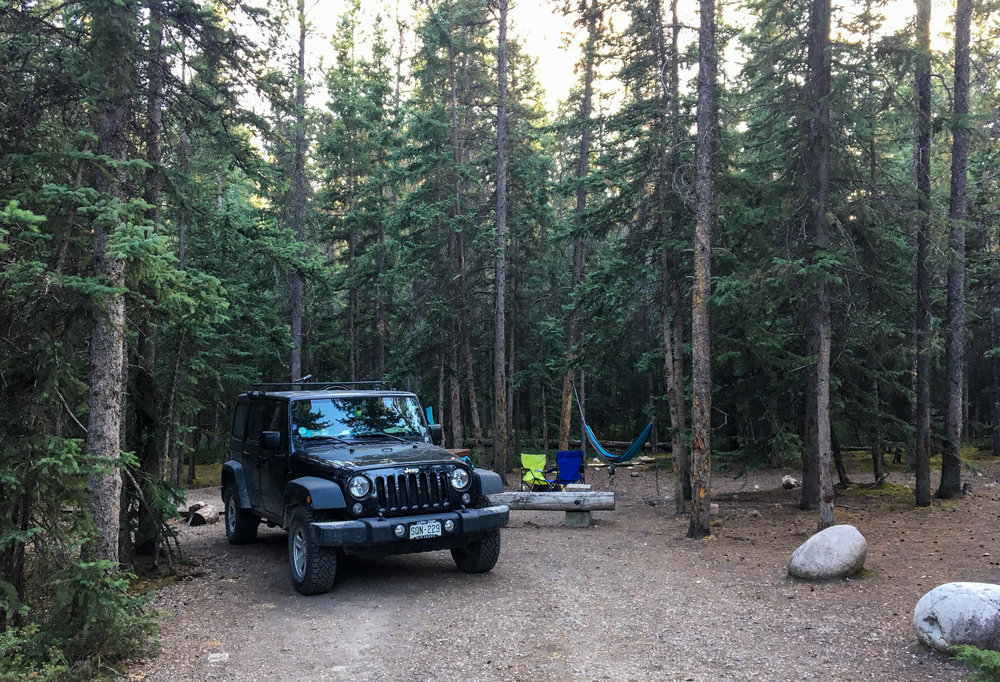 Snaring Campground Jasper National Park