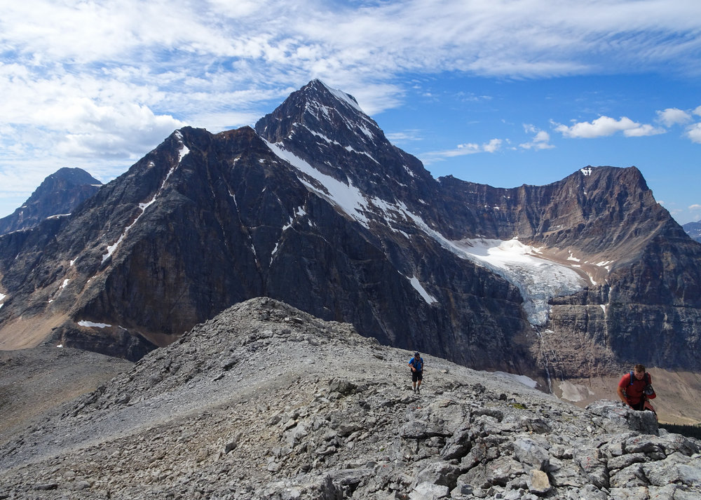 View of Mount Edith Cavell and Angel Glacier
