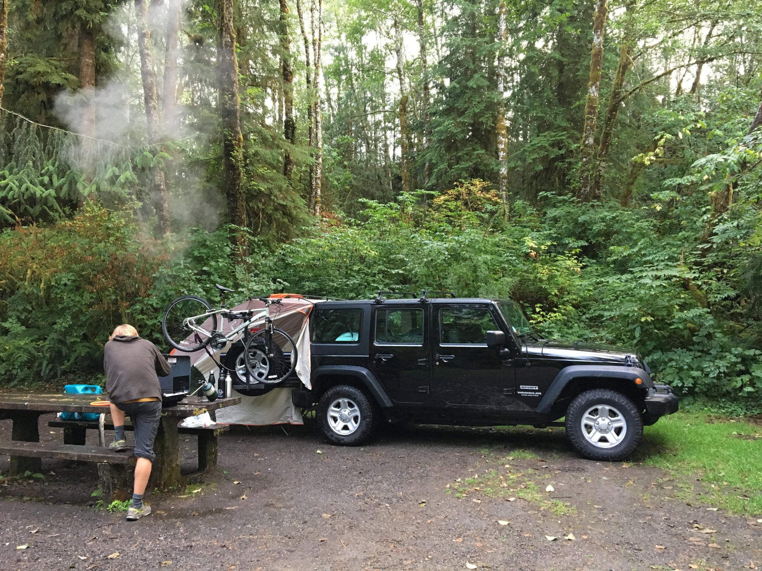 Hoh Oxbow Campground