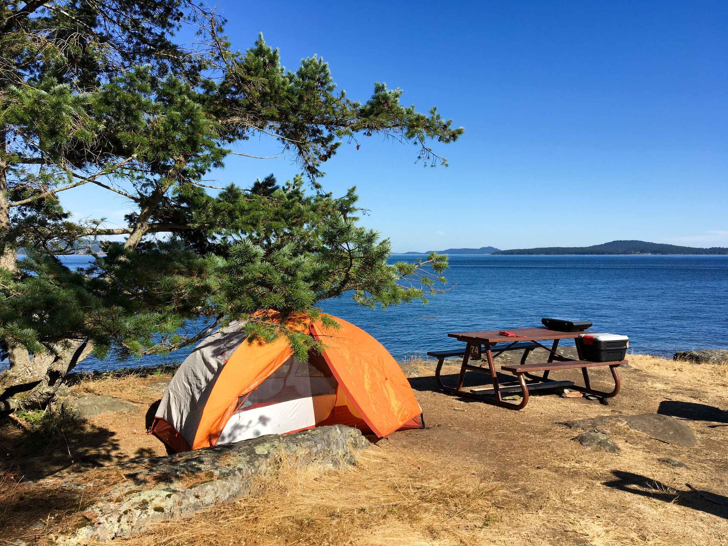 Salt Spring Island Ruckle Campground