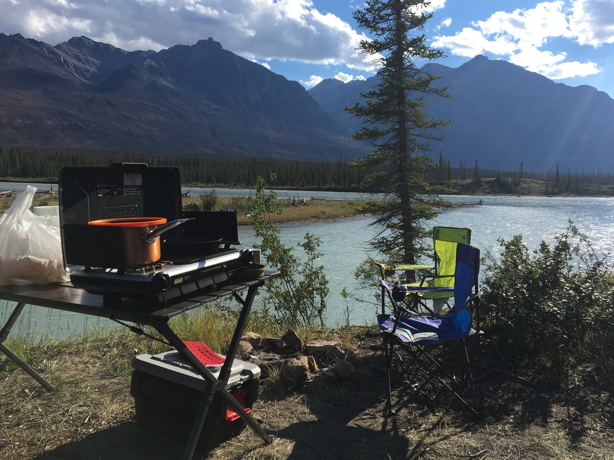 Saskatchewan Crossing Camping