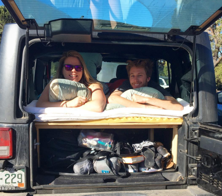 How to Build a Sleeping Platform in a Jeep Wrangler JKU