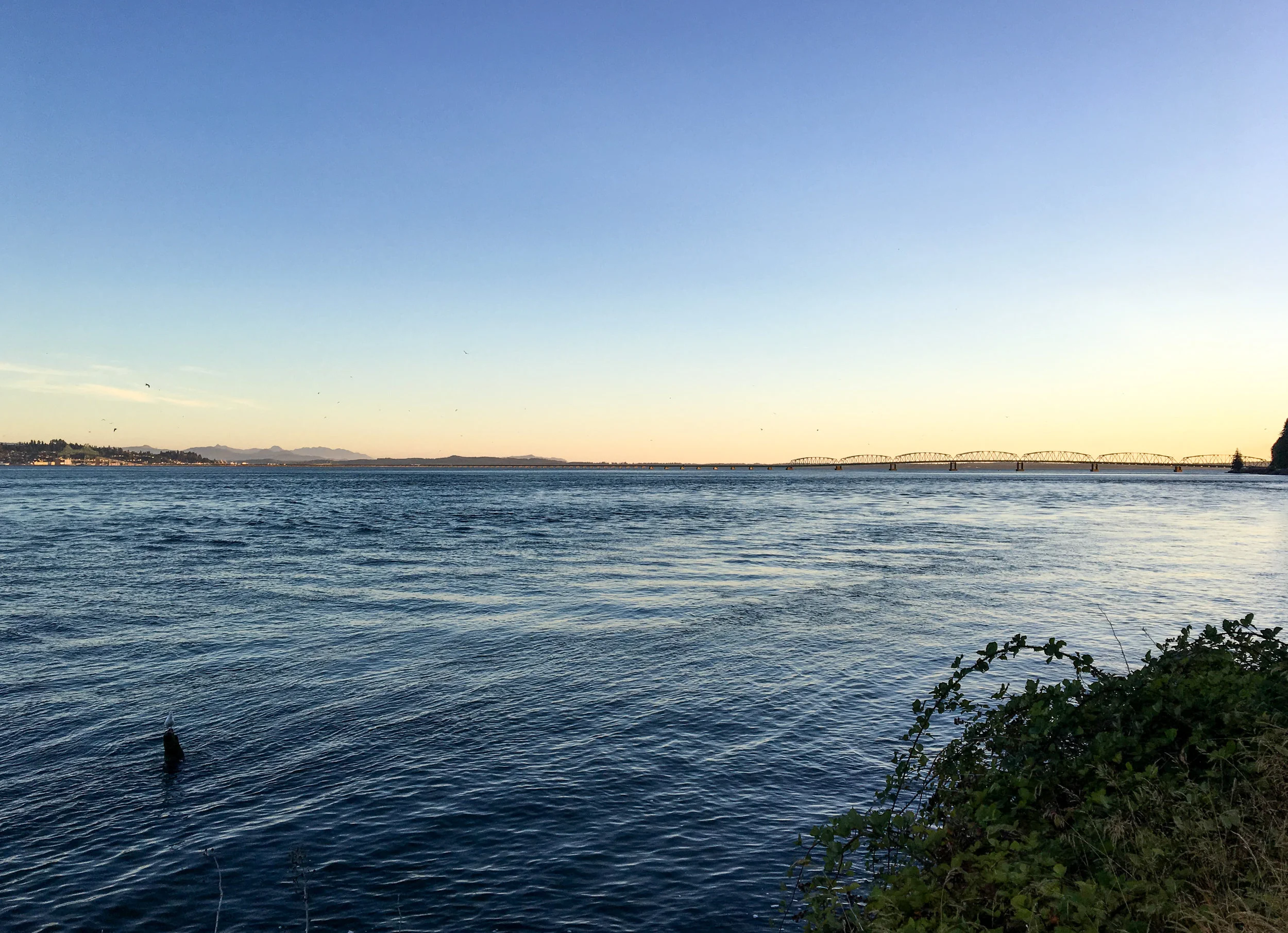 View of the Columbia River from (not so) Dismal Nitch