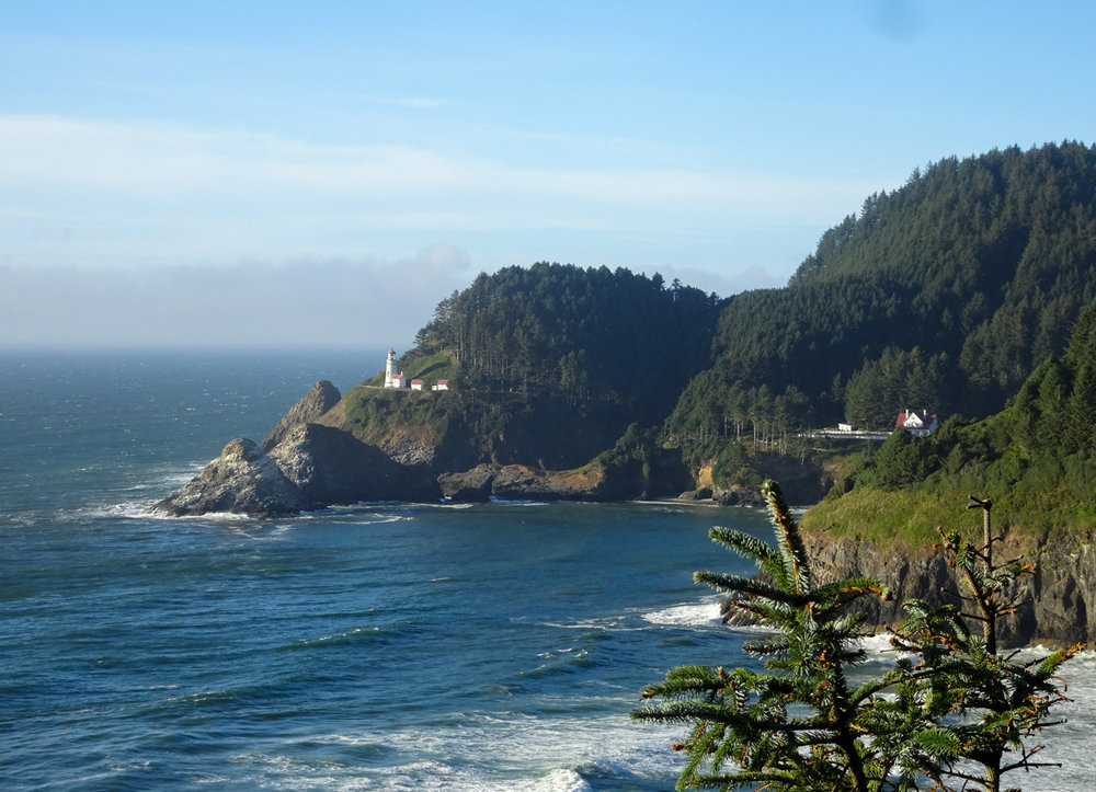 View of Heceta Head from the PCH