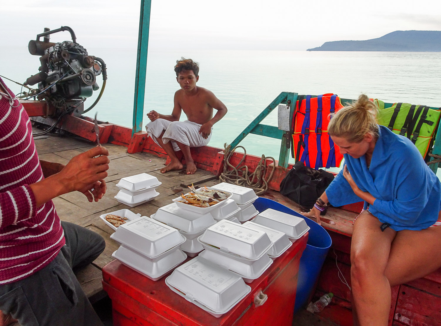 Eating the Fish!