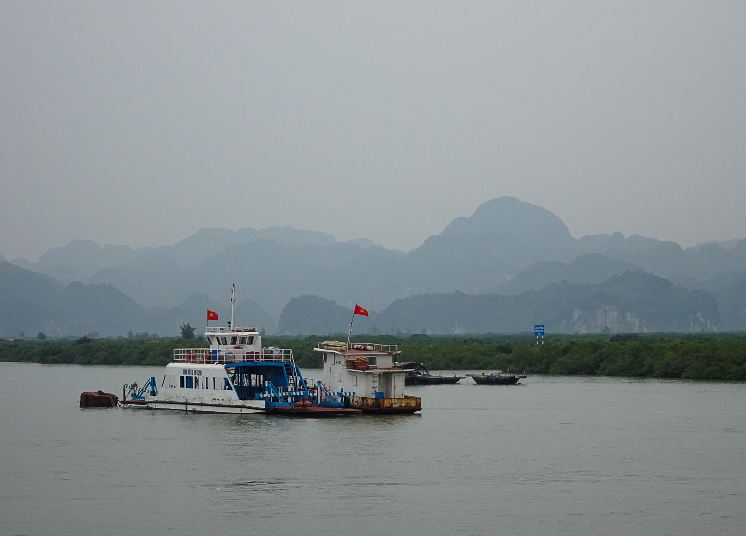 Ferry to Cat Ba Island