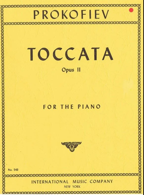 Prokofiev Toccata, Opus 11 IMC 543