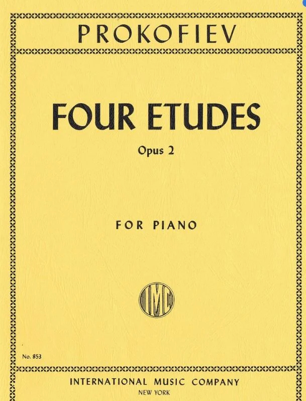 Prokofieff Four Etudes, Opus 2 IMC 853