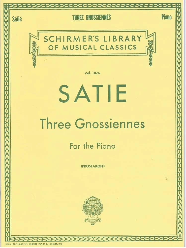 Satie 3 Gnossiennes HL 50262480