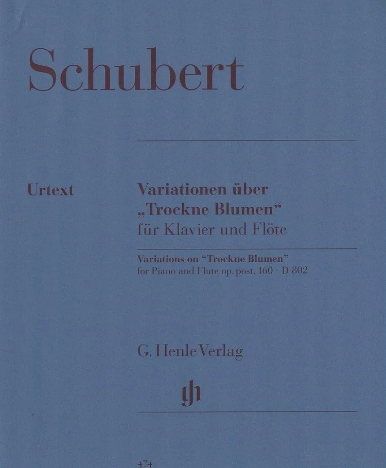 Schubert Variations on “Trockne Blumen” in E minor, Op. Posth. 160, D 802 HL 51480474