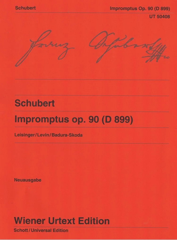Schubert Impromptus Op.90 D 899 CF UT50408